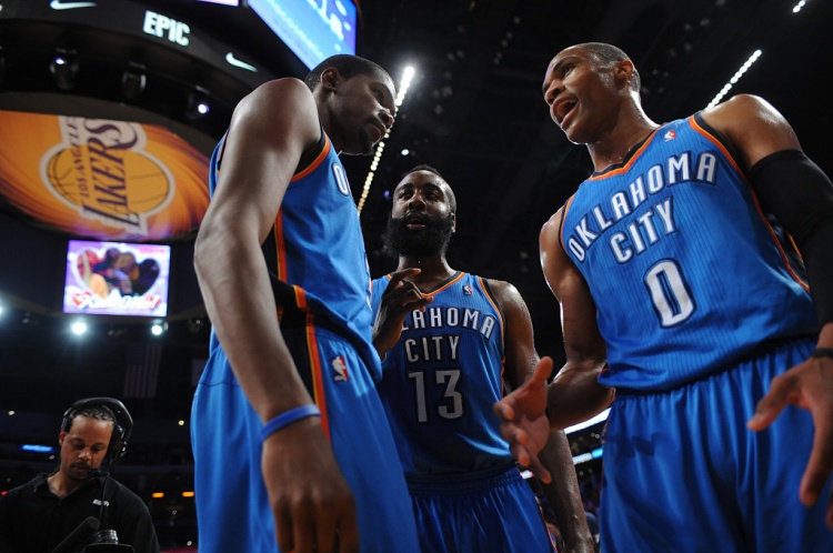 雷霆三少得分全部進入歷史前20！他們是NBA歷史最大的如果嗎？